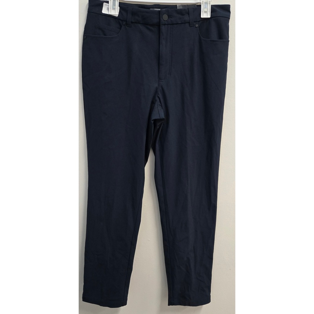 VRST Mens Athletic Fit 5 Pocket Pants Navy Blue W34 L32 Stretch Sorona